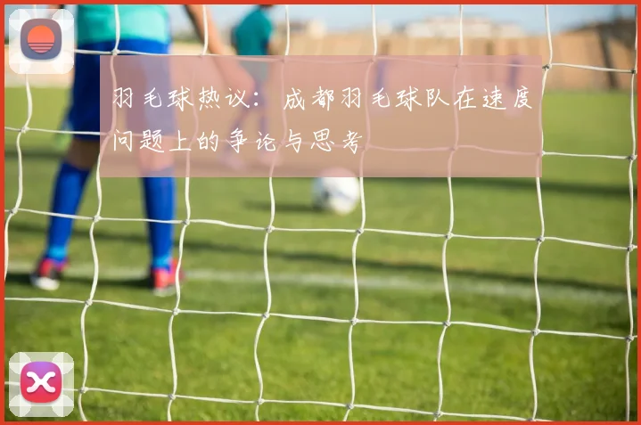羽毛球热议：成都羽毛球队在速度问题上的争论与思考